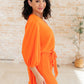 Roll With me Romper in Tangerine Jumpsuits & Rompers