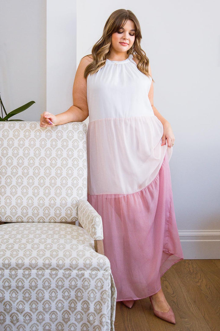 Rosè Maxi Dress Maxi Dresses