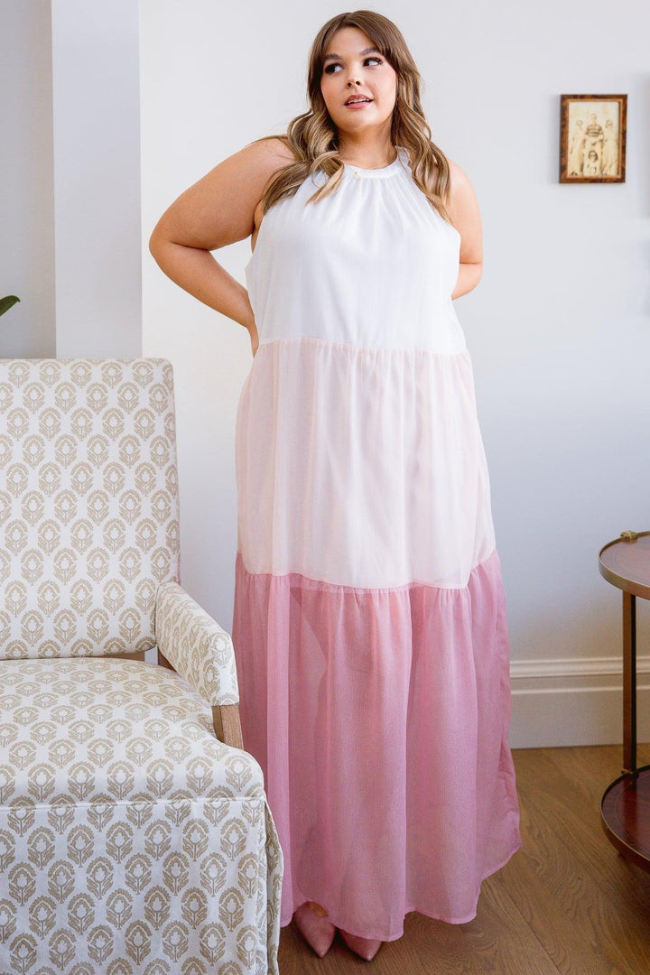 Rosè Maxi Dress Maxi Dresses