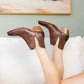 Kickin' Booties in Brown - DAVERRI FASHIONS