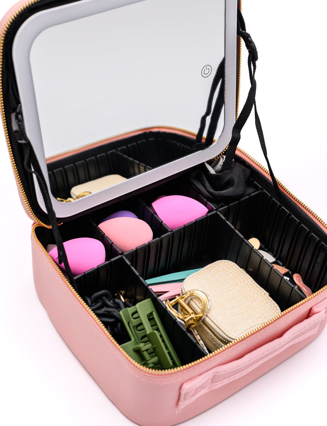 She's All That LED Makeup Case in Pink Health & Beauty