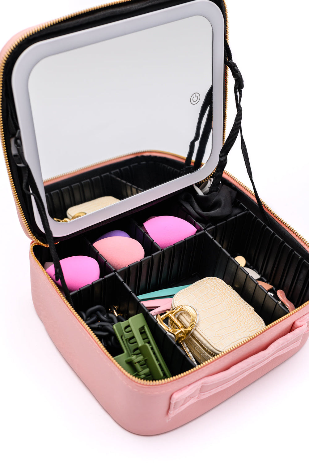 She's All That LED Makeup Case in Pink Health & Beauty