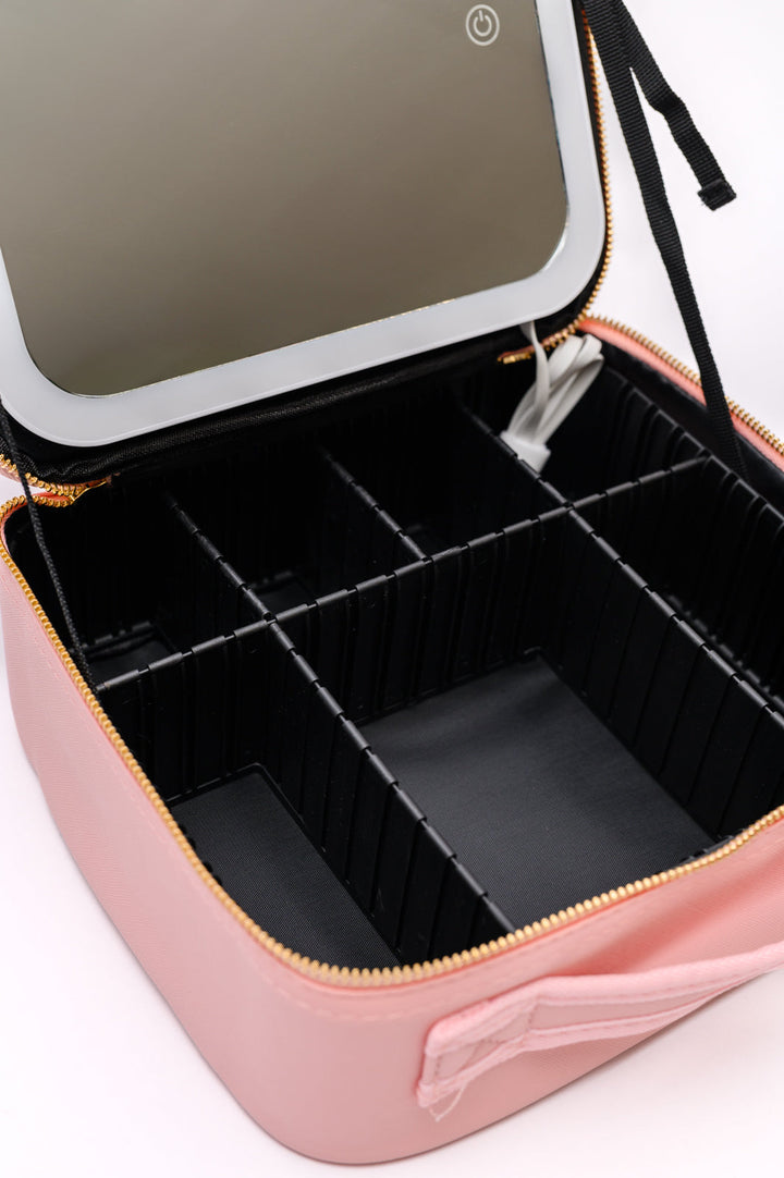 She's All That LED Makeup Case in Pink Health & Beauty