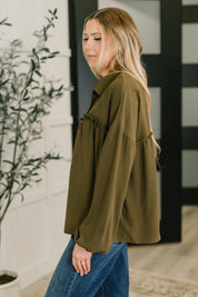 She's Got A Way Button Down Blouse | Womens Daverri Fashions