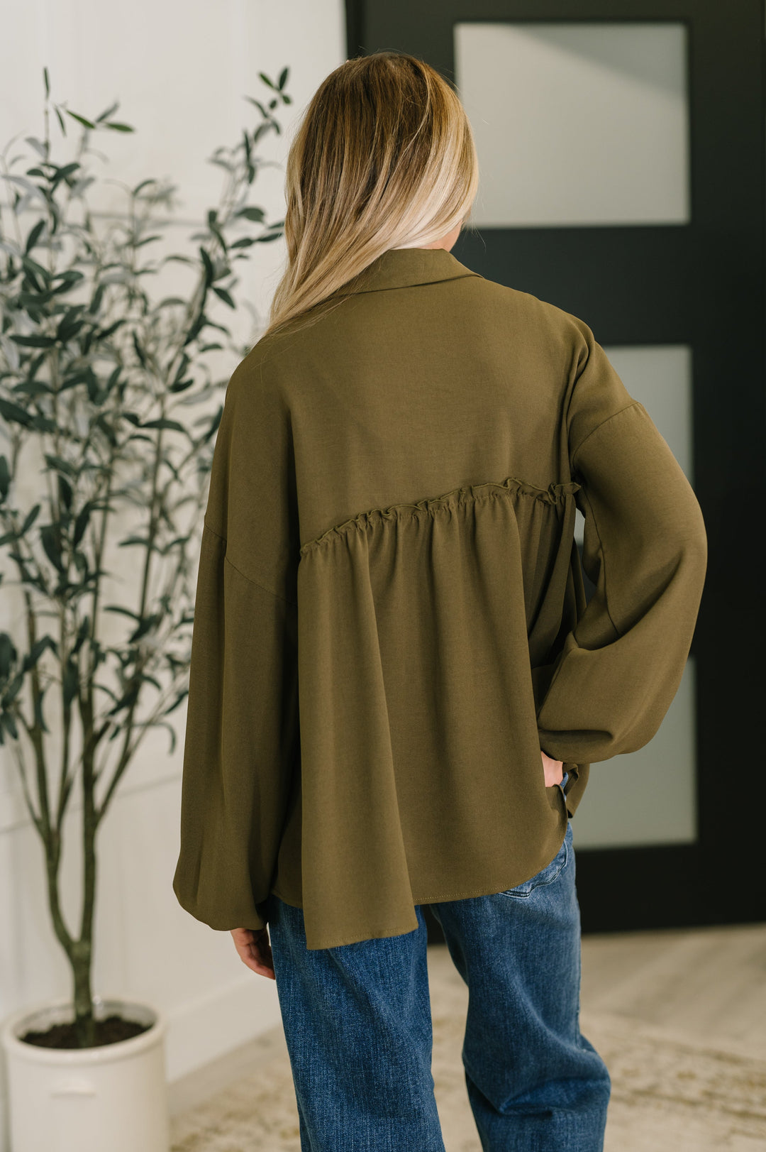 She's Got A Way Button Down Blouse | Womens Daverri Fashions