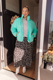 Bibi Mock Neck Puffer Jacket | Jackets Daverri Fashions