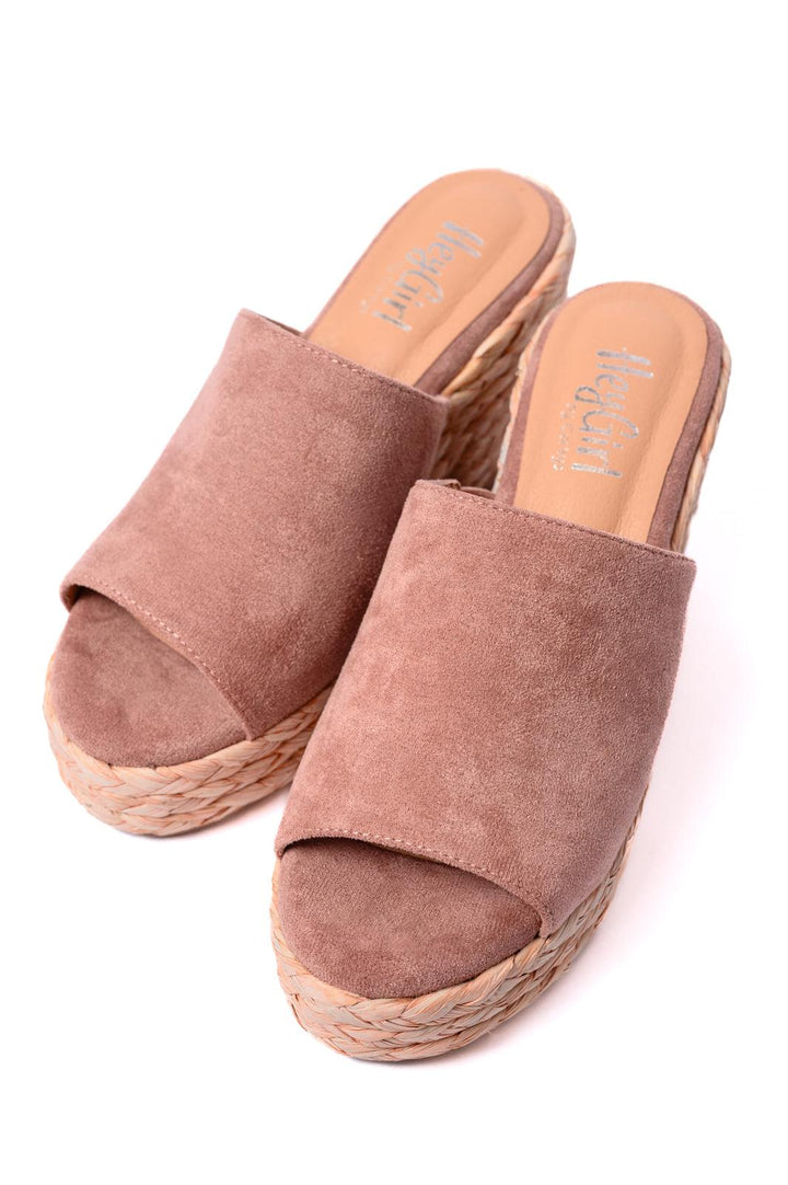 Solstice Espadrille Wedge in Blush Shoes