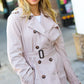 Put Together Taupe Double Breasted Lined Trench Coat - DAVERRI FASHIONS
