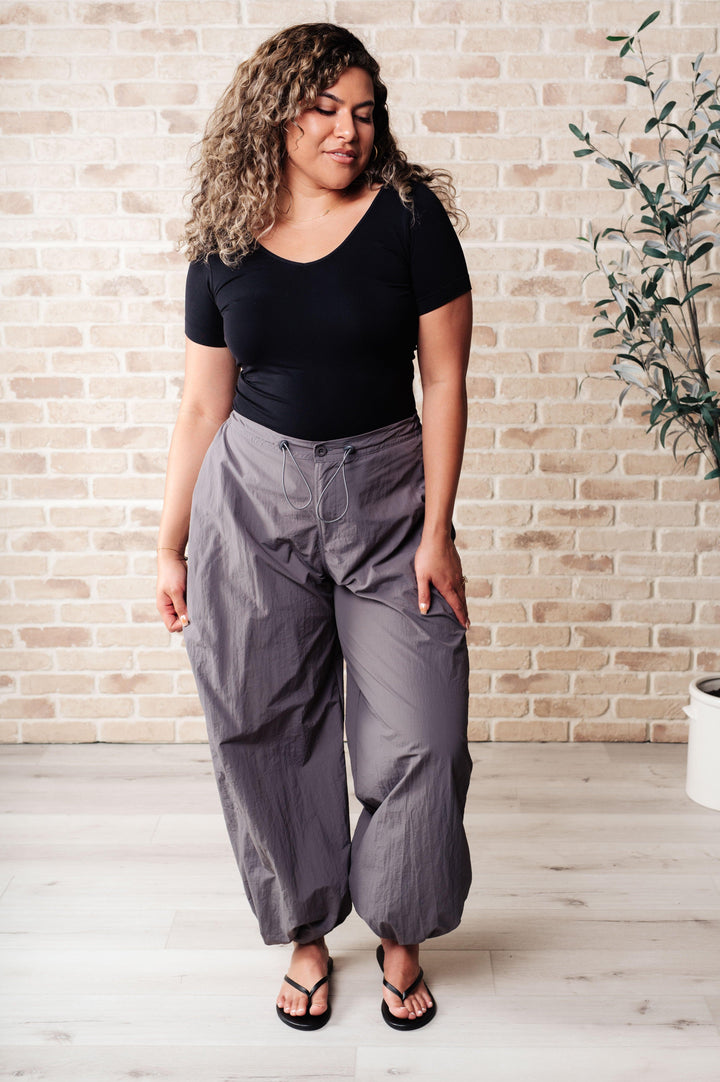 Step Up Joggers in Grey Athleisure