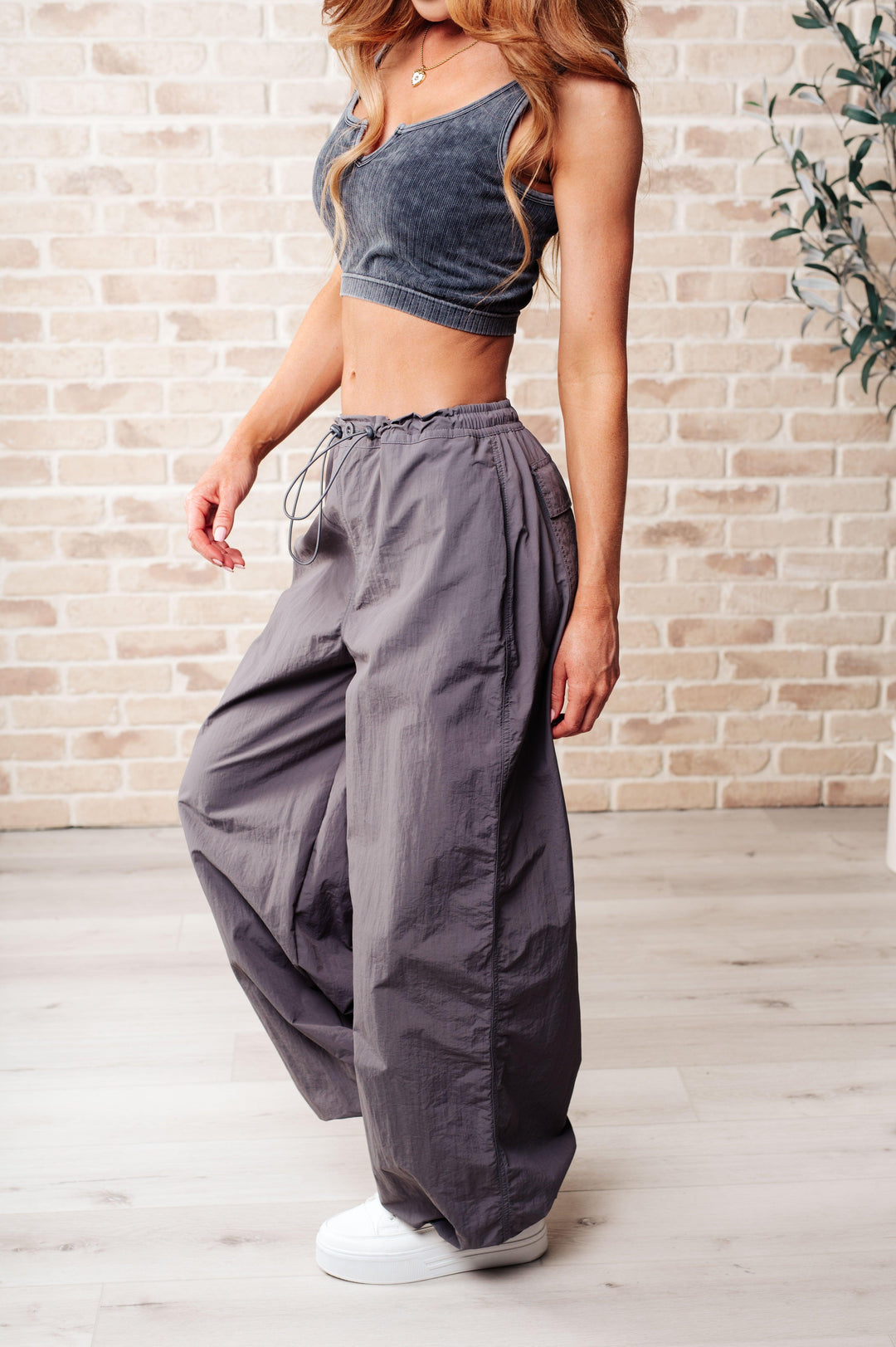 Step Up Joggers in Grey Athleisure