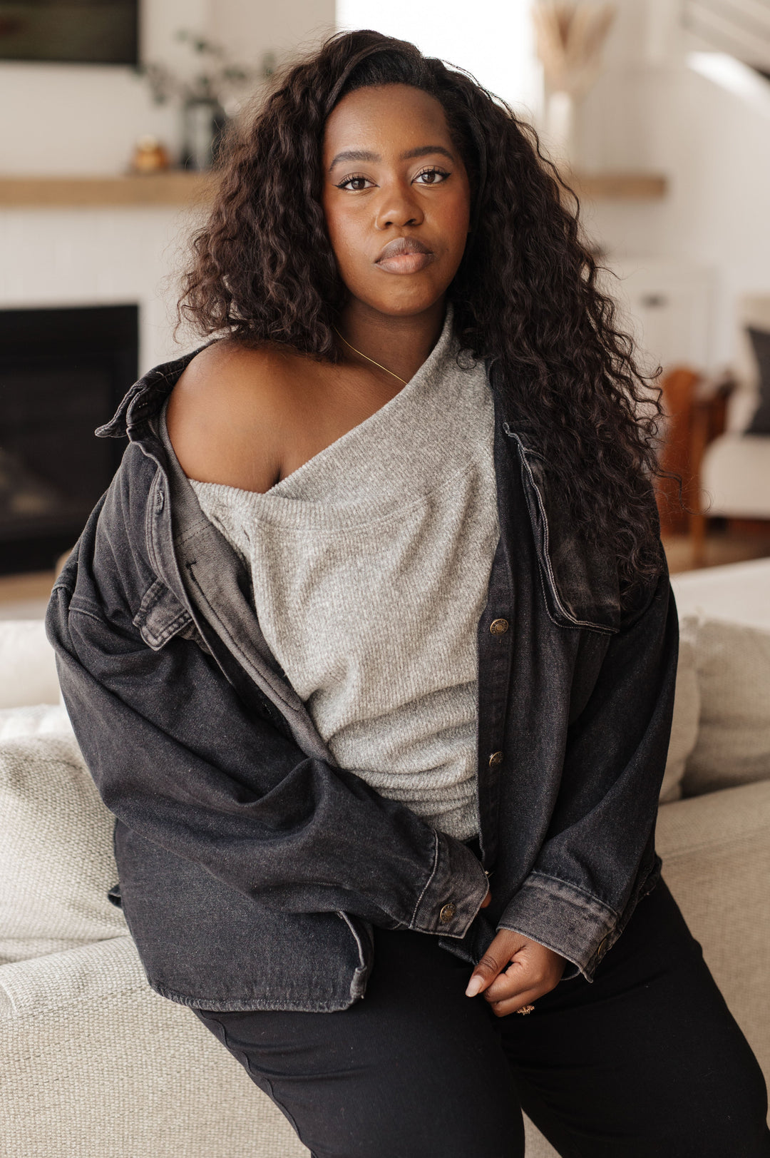 Stuck On You Long Sleeve Top | Tops Daverri Fashions