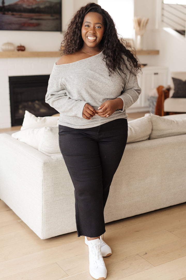 Stuck On You Long Sleeve Top | Tops Daverri Fashions