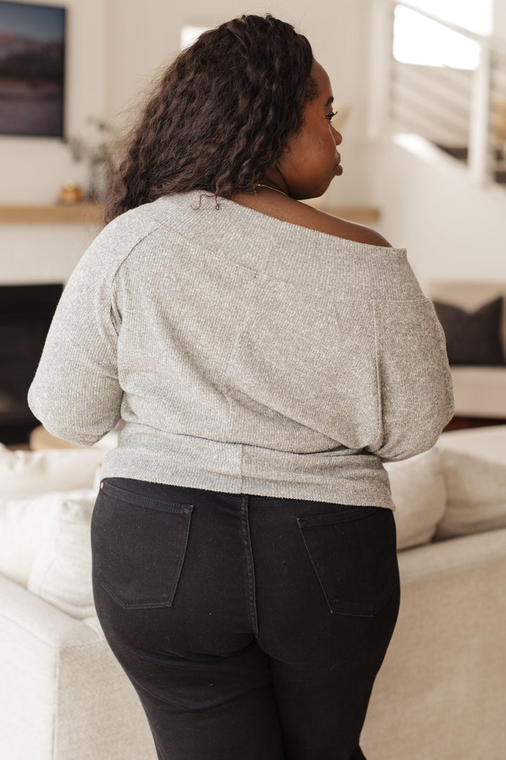 Stuck On You Long Sleeve Top | Tops Daverri Fashions
