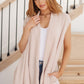White Birch Sleeveless Cardigan