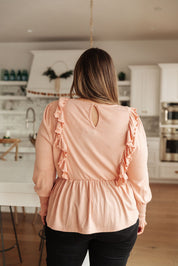 Sweet Confession Top In Blush TOPS