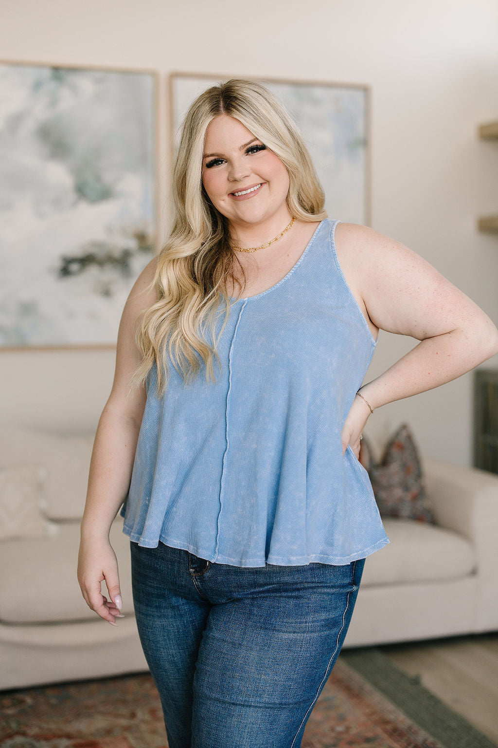 Plus Size Swing Tank Top Tank Tops