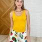 Reversible Longline Tank Top Tank Tops