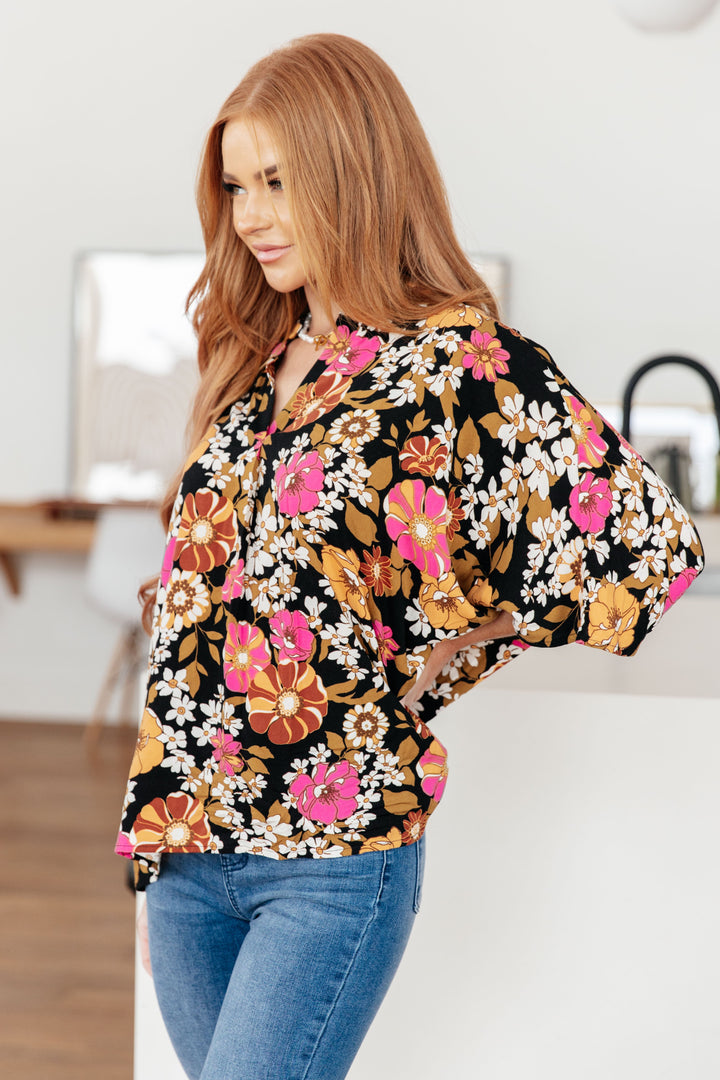 Andree by Unit Floral Print Top Tops