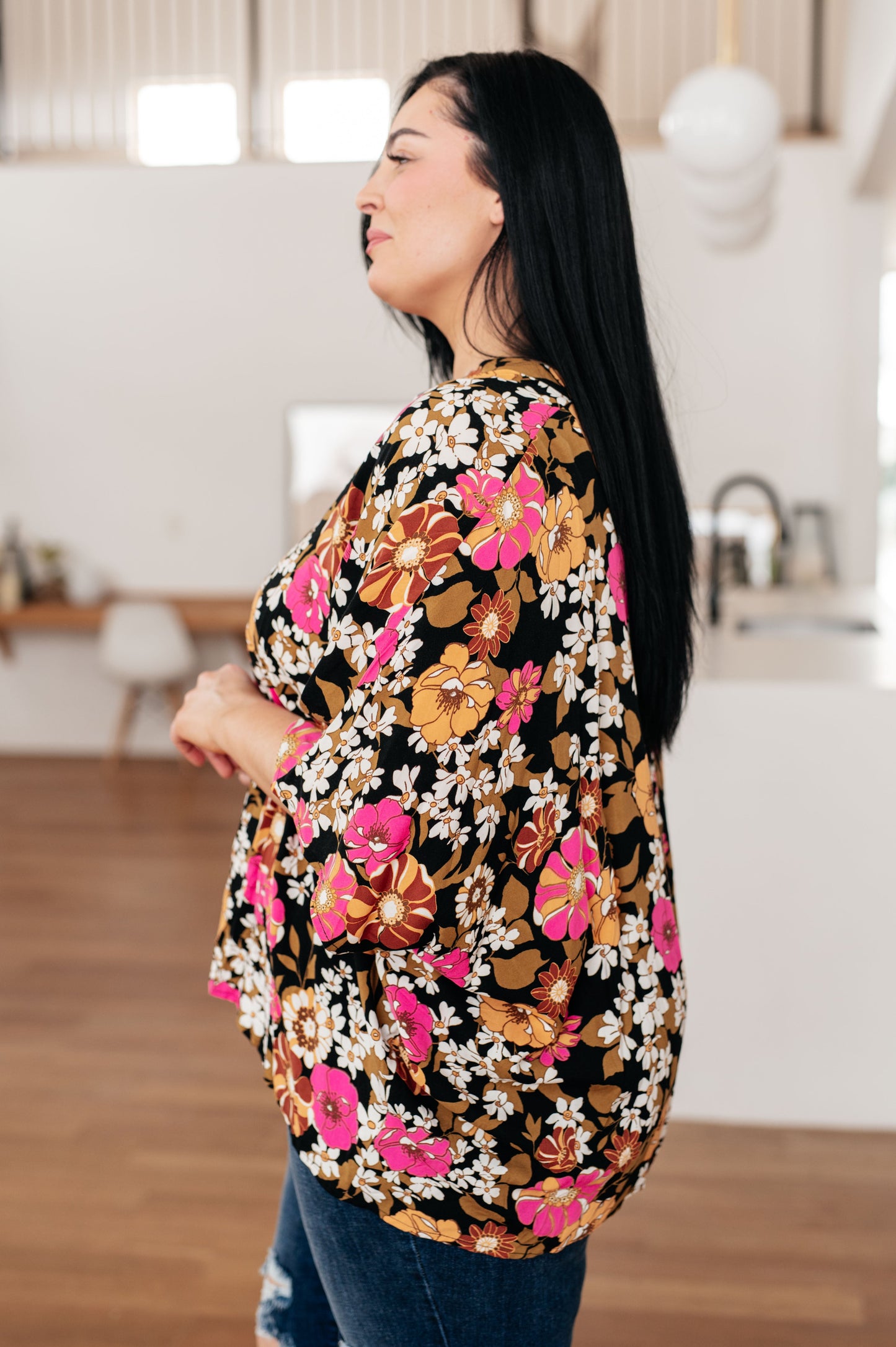 Andree by Unit Floral Print Top Tops
