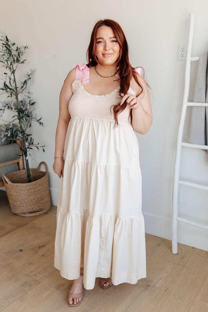 Truly Scrumptious Tiered Dress Midi Dresses