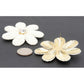 Paper Flower Rhinestone Earring