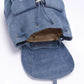 Denim Double Pocket Front Backpack - DAVERRI FASHIONS