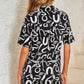 Two Piece Print Top Shorts Set Outfit Sets