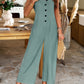 V-Neck Sleeveless Jumpsuit Jumpsuits