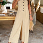 V-Neck Sleeveless Jumpsuit Jumpsuits