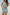 Allover Print Sleeveless Square Neck Elastic Sets