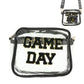 Game Day Clear Transparent Crossbody Bag