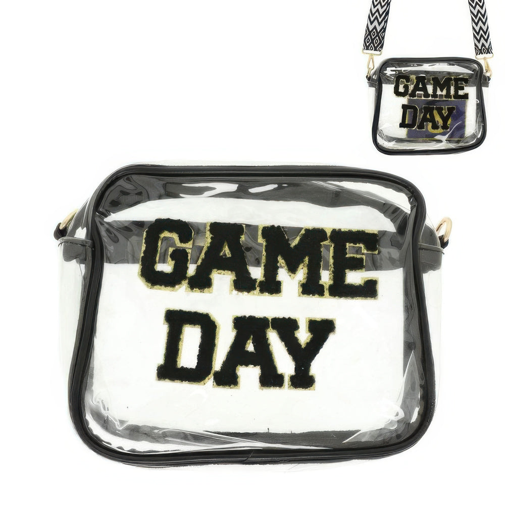 Game Day Clear Transparent Crossbody Bag