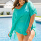 Warm Days, Cool Nights Top in Kelly Green Tops
