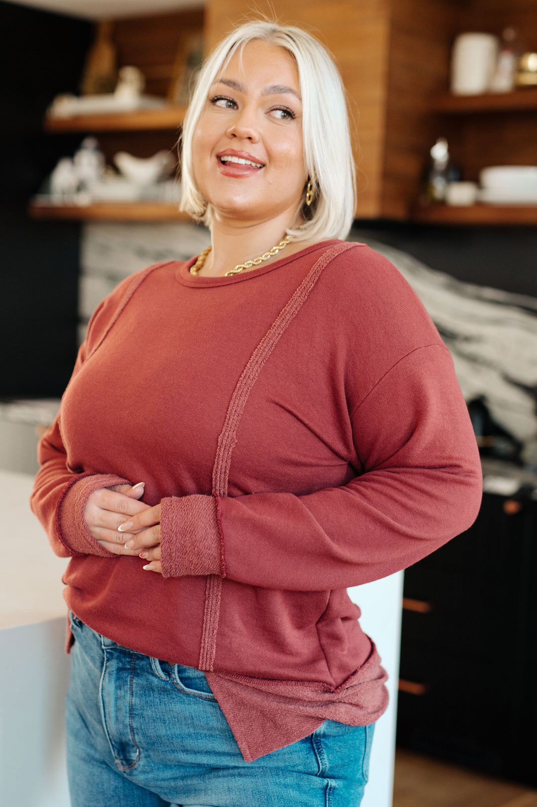 Why Don't You Pullover | Womens Daverri Fashions