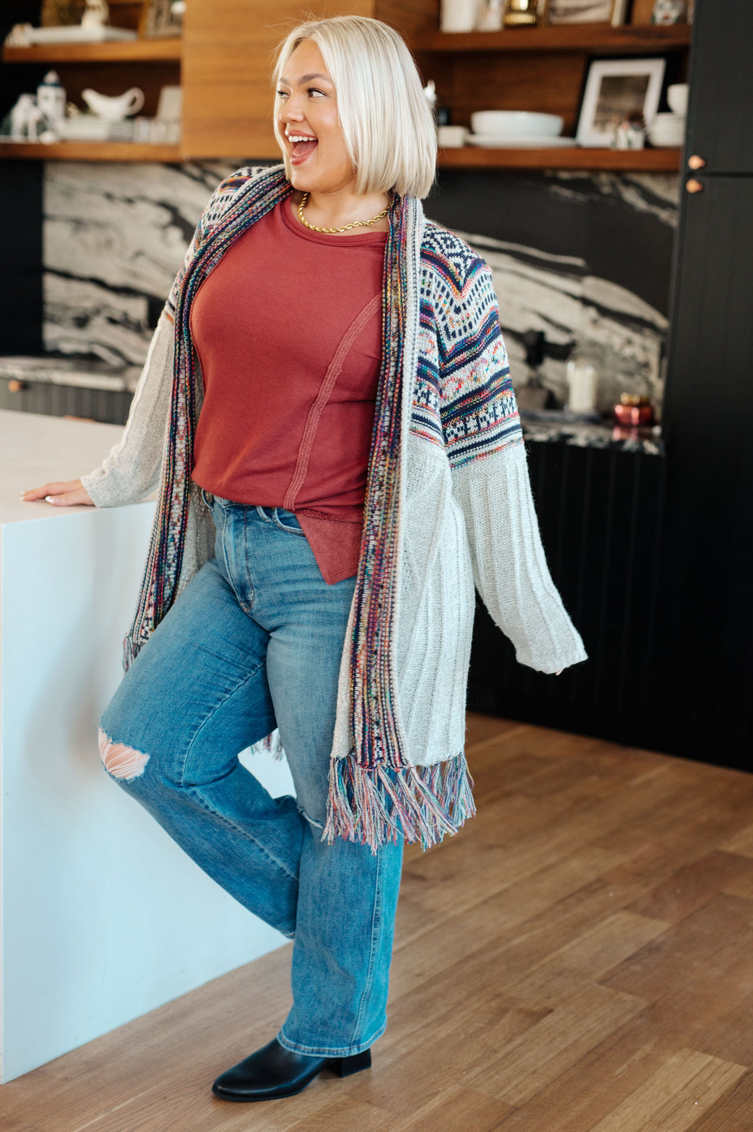 Why Don't You Pullover | Womens Daverri Fashions