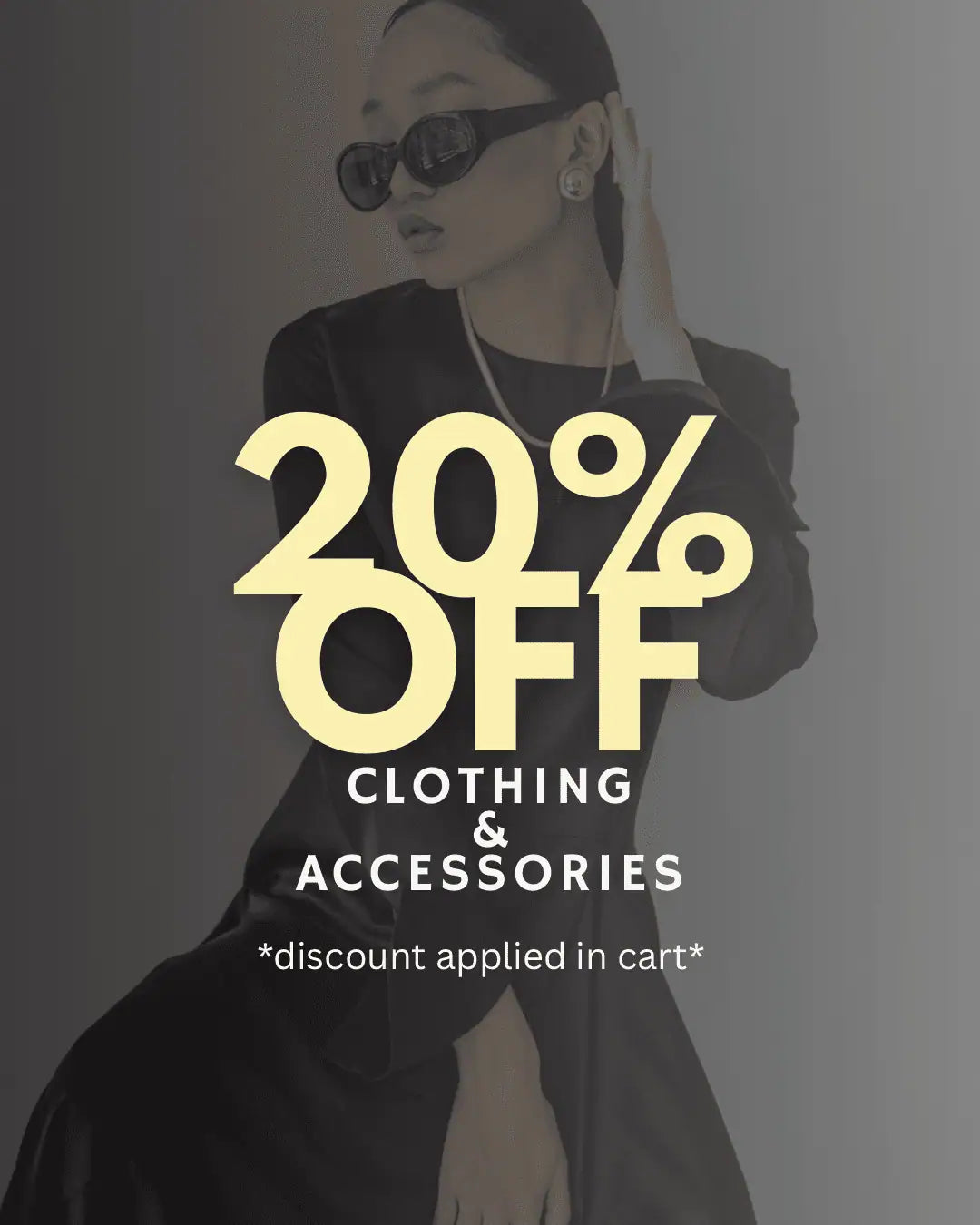 20% off promo banner