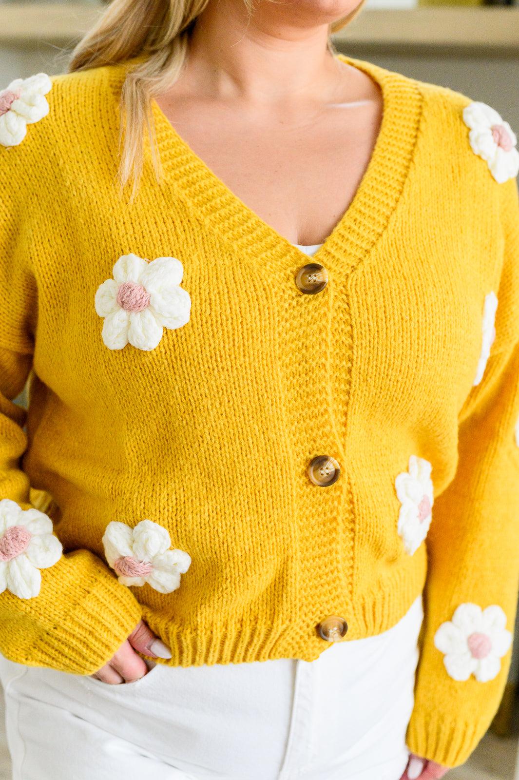 You're Enough Floral Cardigan Layers