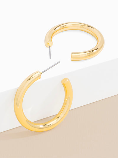 Large Chunky hoop Earrings Earrings