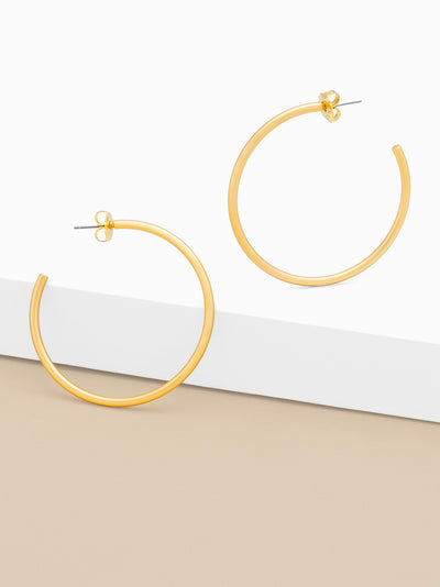 Large Chunky hoop Earrings Earrings