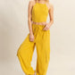 HYFVE Crop Top and Cargo Pants Set MUSTARD Outfit Sets