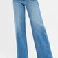 RISEN Full Size Low Rise Wide Leg Jeans - DAVERRI FASHIONS