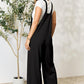 Double Take Full Size Wide Strap Overall with Pockets Overalls