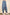 VERY J Denim Blue Solid Barrel Comfy Woven Pants Pants