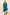 Mittoshop Mineral Wash Cotton Gauze Ruffle Midi Shirt Dress Topaz Blue S M Midi Dresses