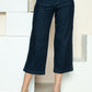 Judy Blue Full Size Side Seam Braid Detail Crop Wide Leg Jeans Jeans