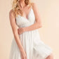 Aemi+Co Lace Detail Mini Cami Dress - DAVERRI FASHIONS