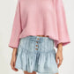 Buttoned Ruffled Mini Denim Skirt - DAVERRI FASHIONS