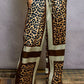 POL Leopard Printed Woven Wide Leg Drawstring Pants - DAVERRI FASHIONS