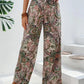 Printed Wide Leg Pants - DAVERRI FASHIONS