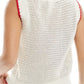 Chili Pepper Crochet Knit Tank Top - DAVERRI FASHIONS